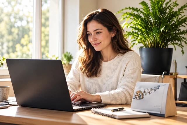 Ambiente e profissionais de trabalho remoto